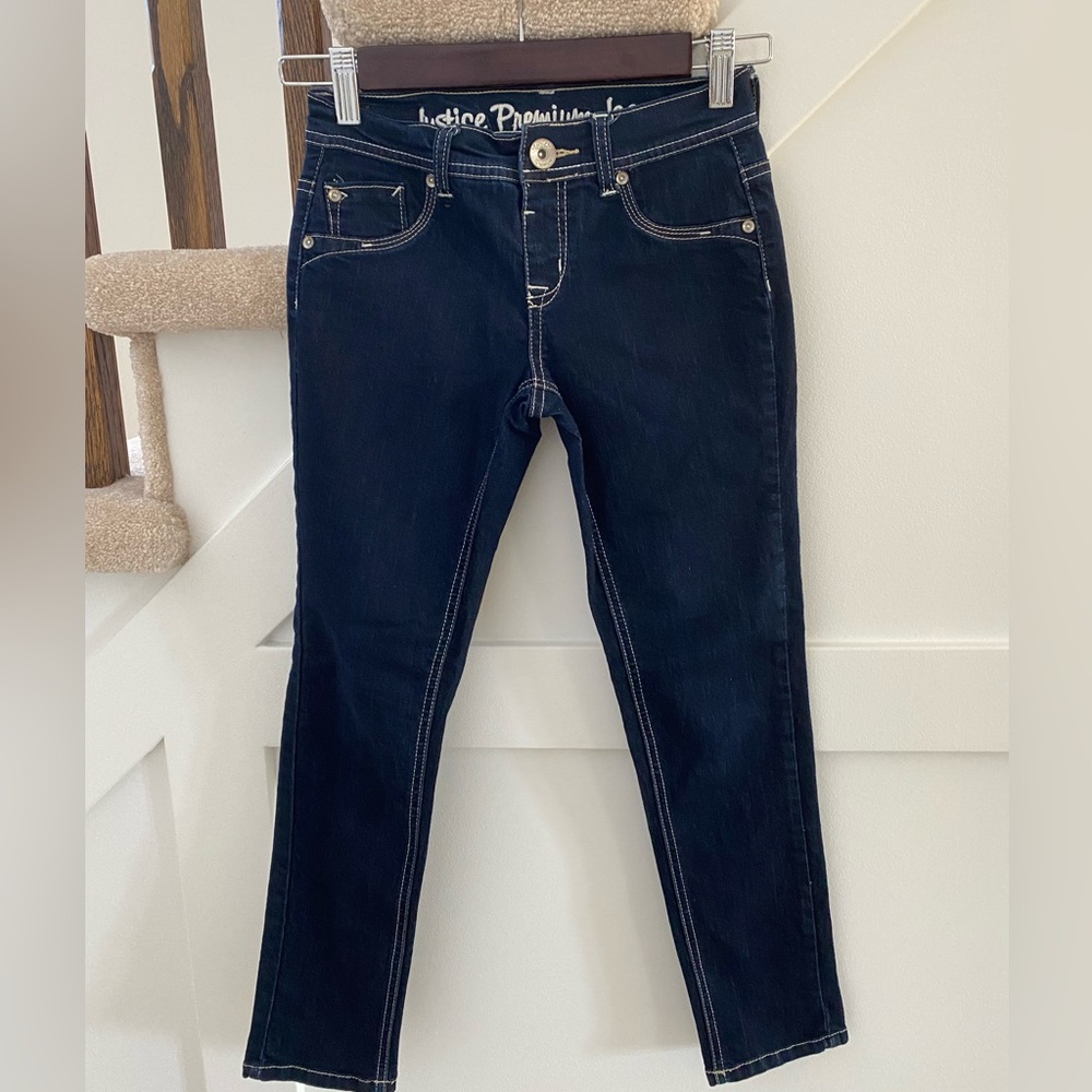 Bundle of 2 Justice Girls Jeans and Jegging Size 10R